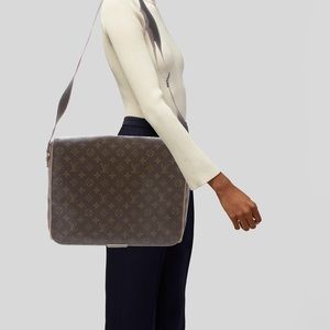 Louis Vuitton monogram messenger bag.